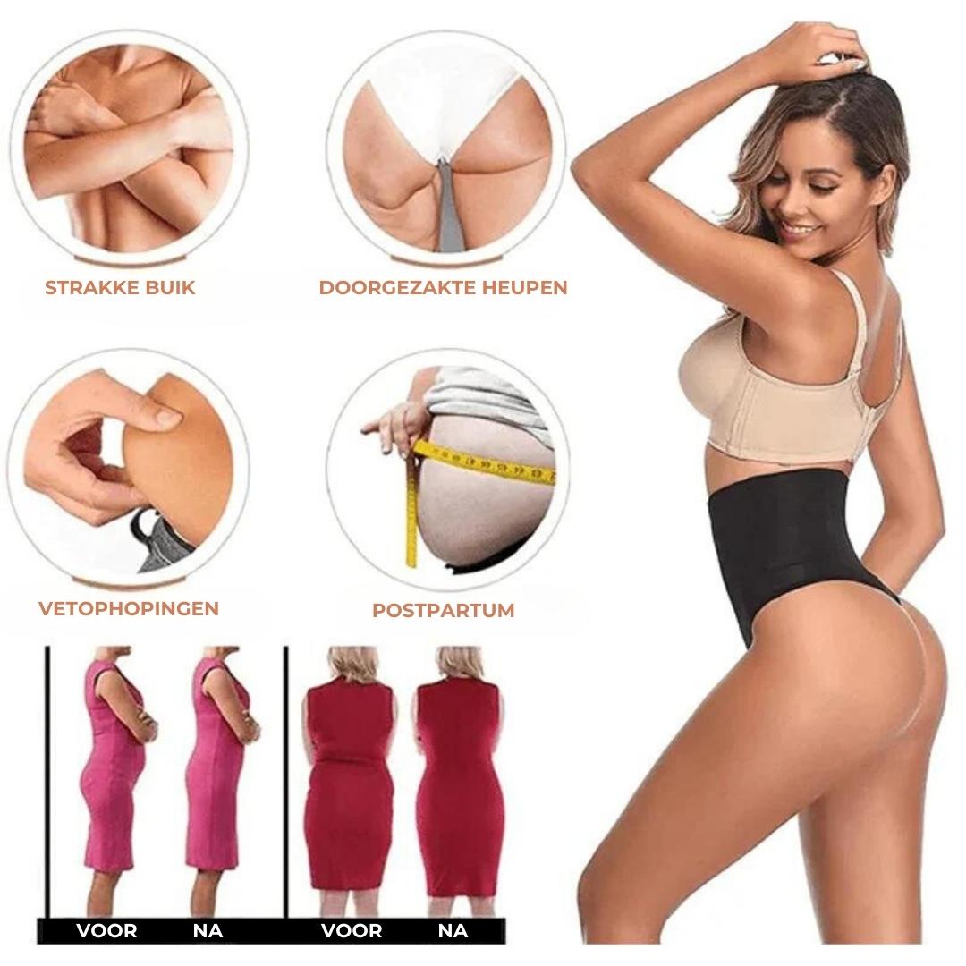 SlimCurve™ - Naadloze hoge taille slip voor een strakke buik