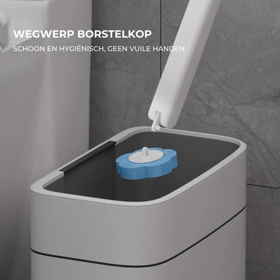 UltraClean™ - Wegwerp toiletborstel met ingebouwde luchtverfrisser