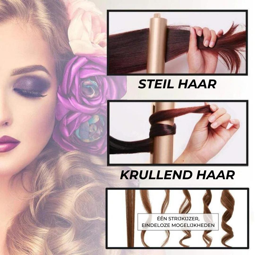 HairStyler™ - 2 in 1 professionele keramische stijltang en krultang