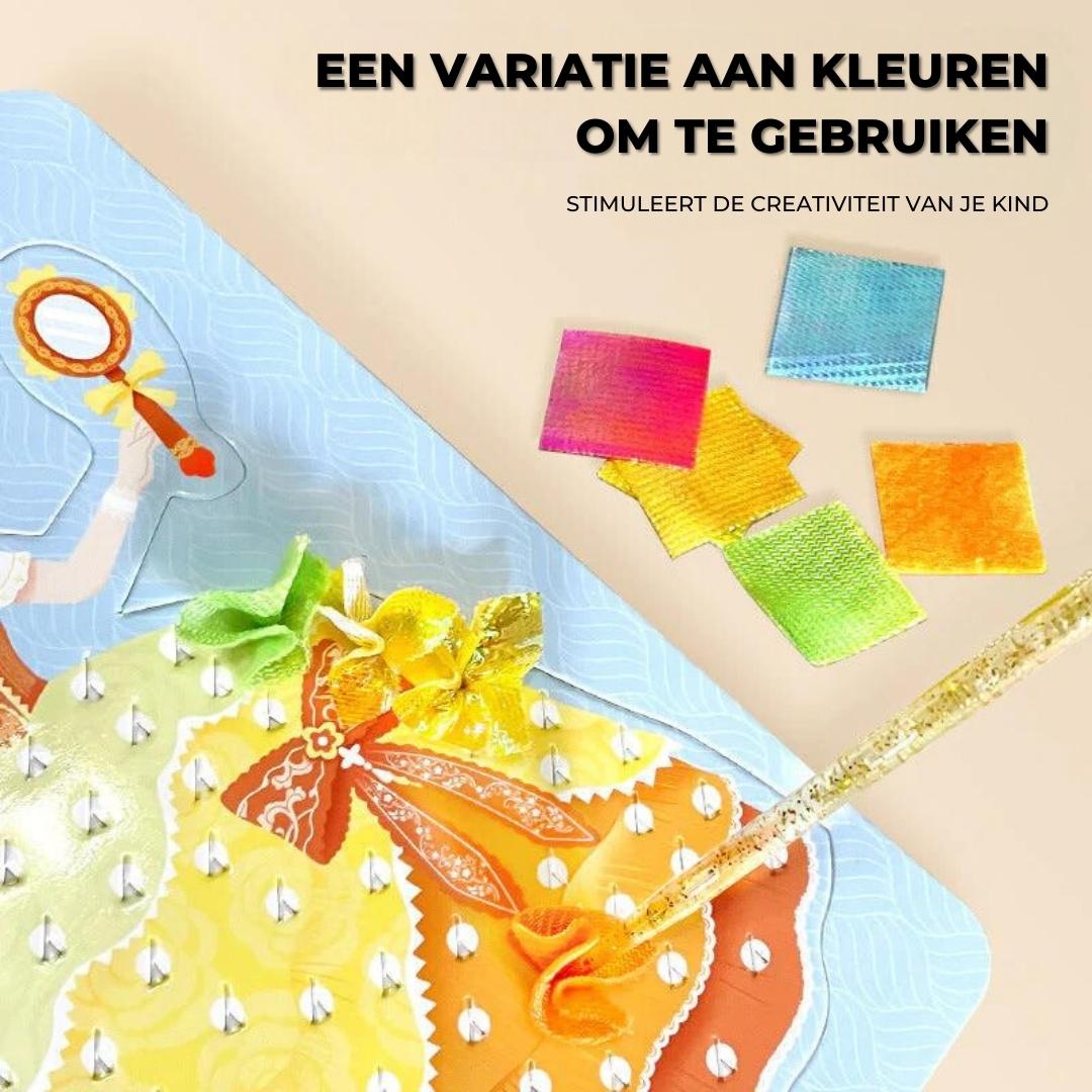 KiddieArt™ - Stoffen handbeschilderingsset voor kinderen