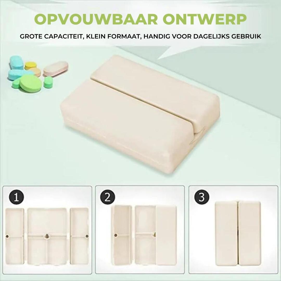 EasyCase™ - Draagbare magnetische pillendoos met 7 vakken