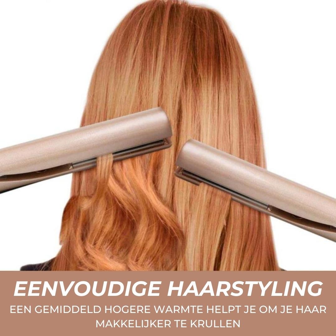 HairStyler™ - 2 in 1 professionele keramische stijltang en krultang