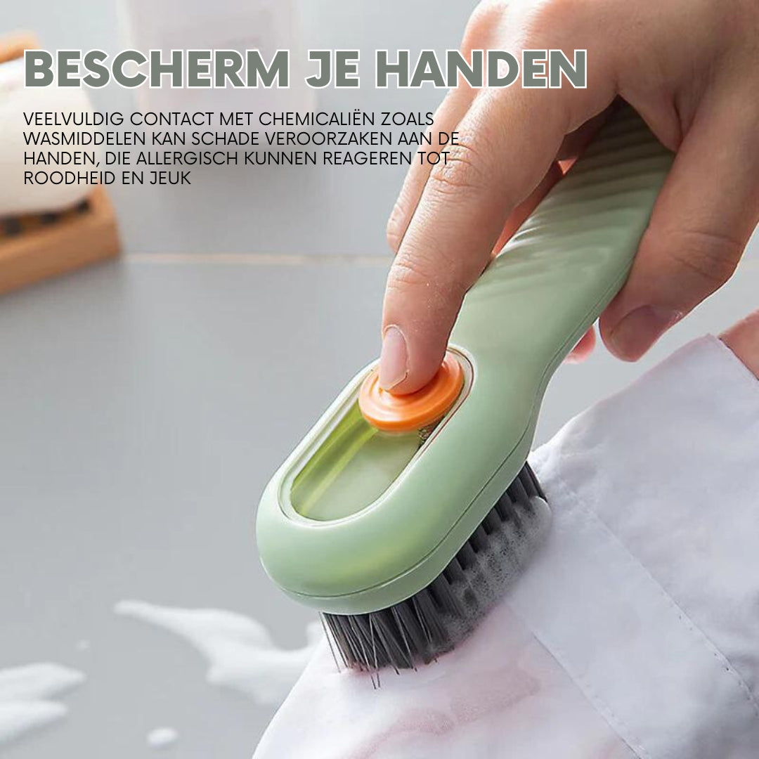 SoftBrush™ - Huishoudelijke borstel met zachte haren