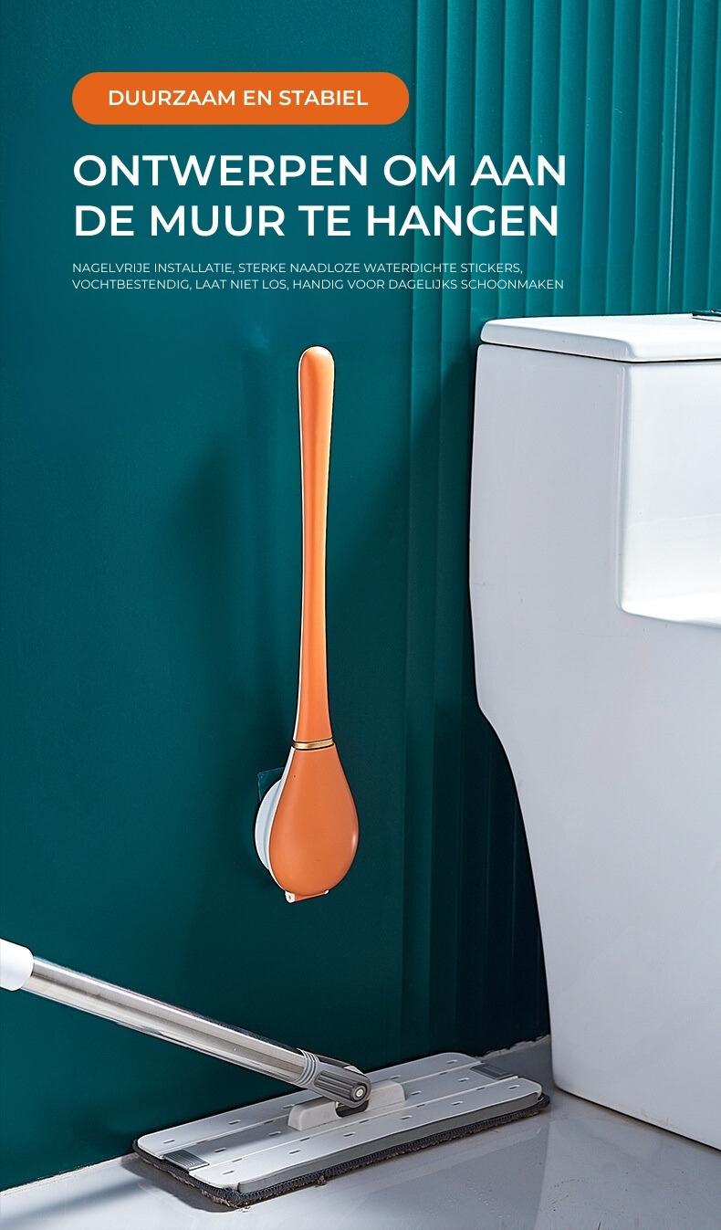 SoftClean™ - Hygiënische en moderne silicone toiletborstel