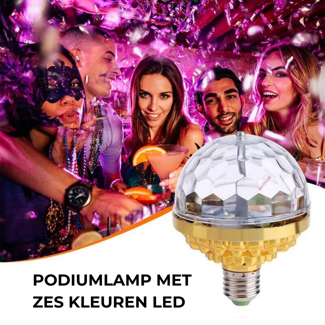 DiscoLight™ - Kleurrijke roterende LED-discolamp