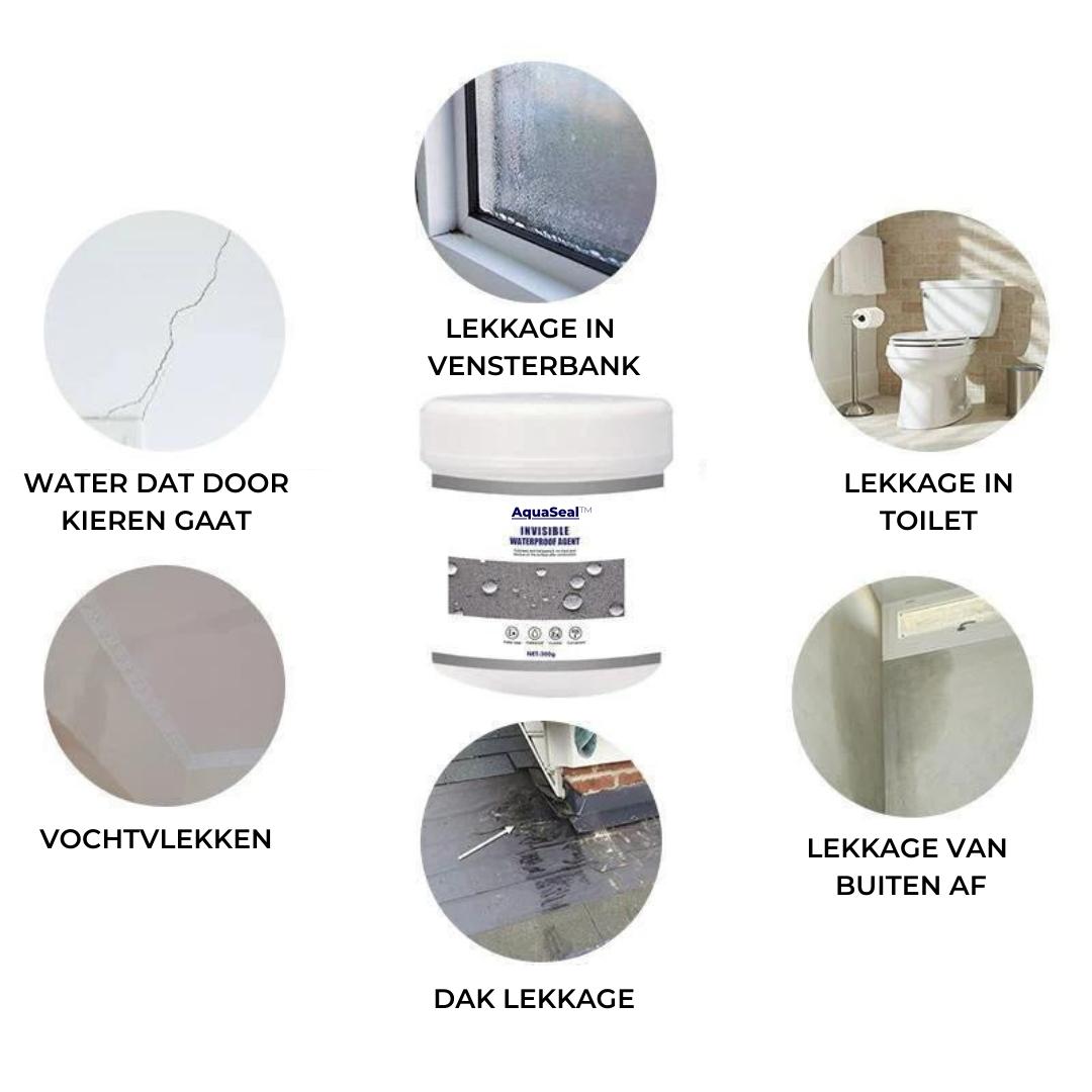 AquaSeal™ - Transparante vochtige smeerbare coating