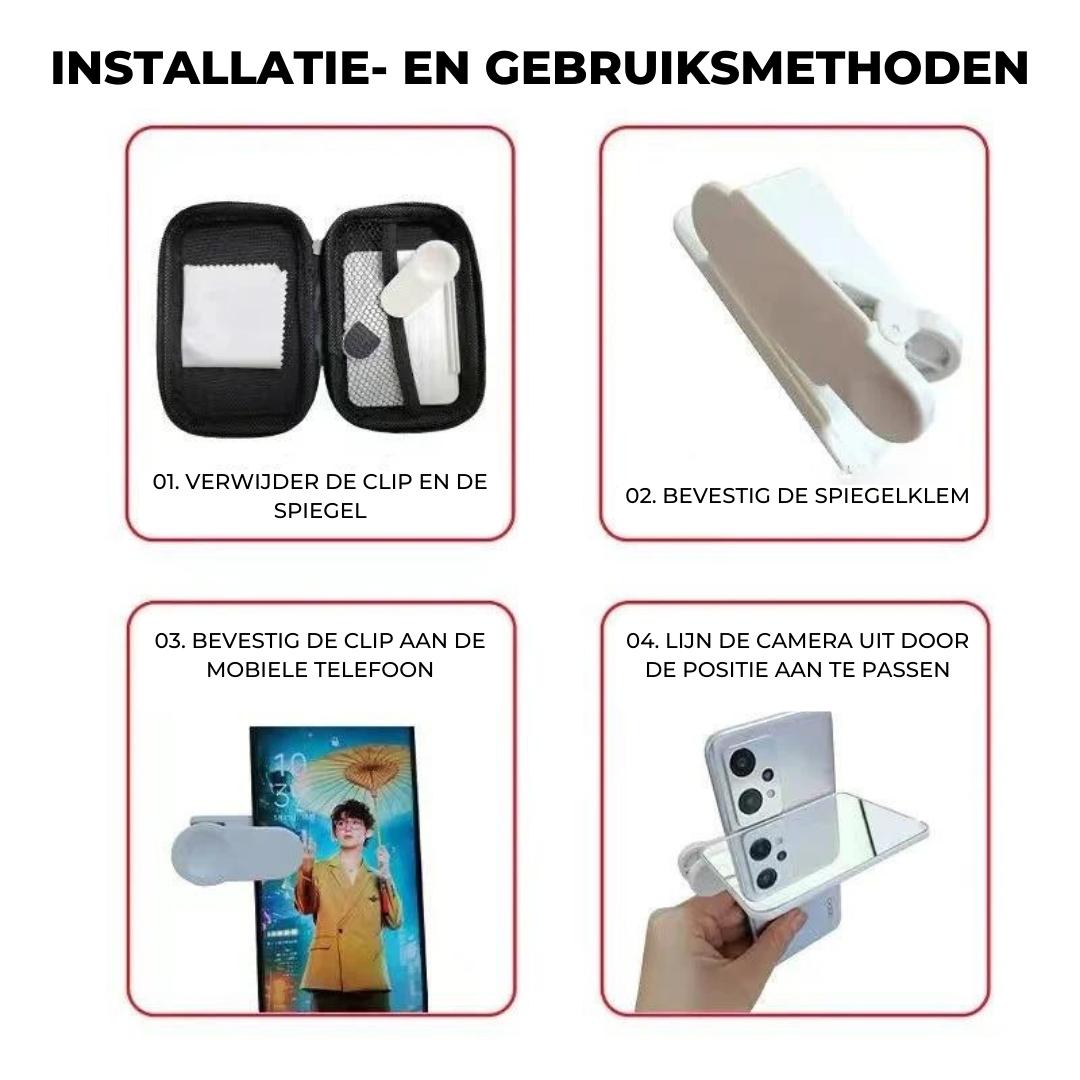 ReflexLens™ - Reflectiescherm voor mobiele telefoons