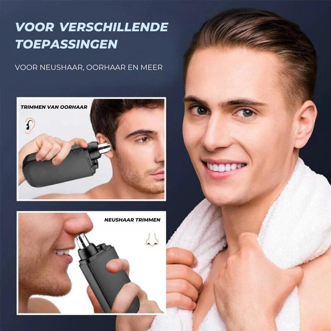 NoseSnip™ - Oplaabdare draagbare neushaartrimmer