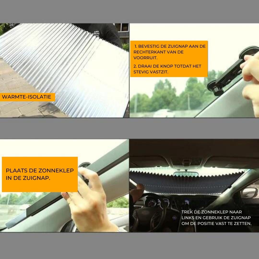 SunFold™ - Opvouwbare zonnescherm voor in de auto