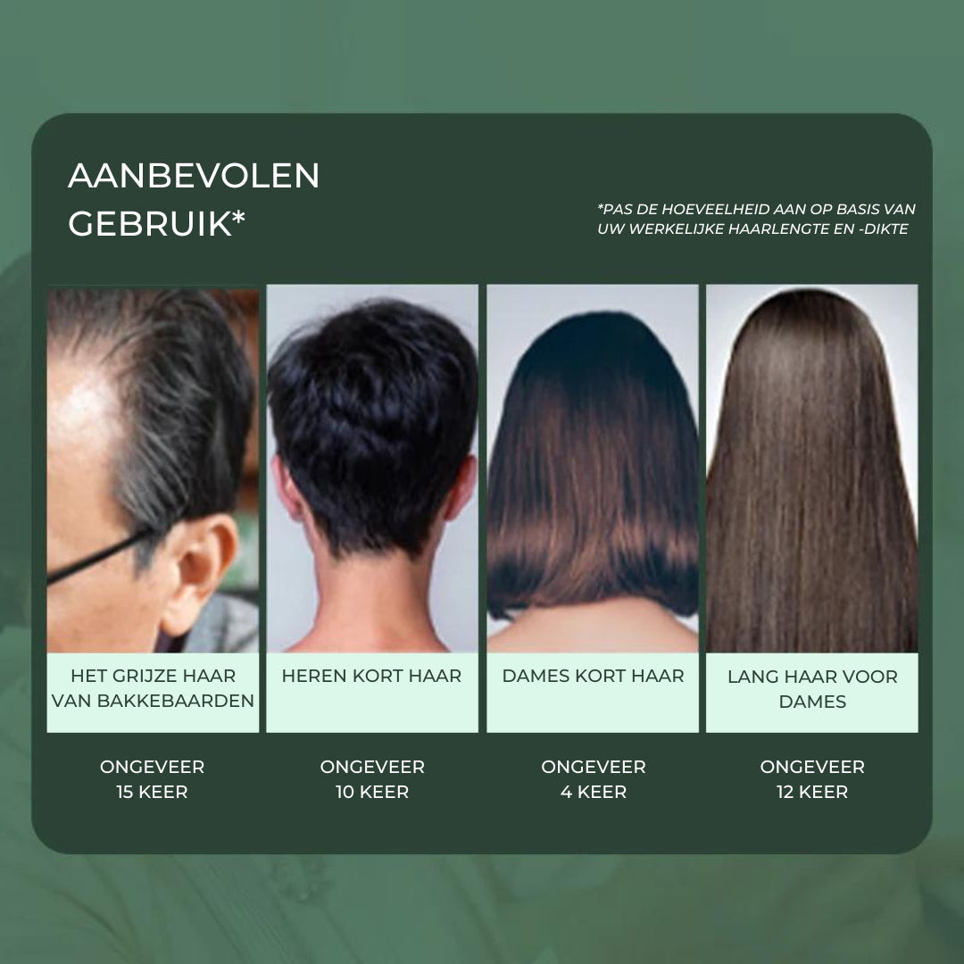 HairColor™ - Makkelijk te gebruiken haarverf