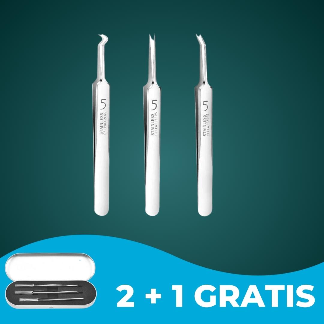 ClearSkin™ - Ultradunne mee-eter pincetten voor je gezicht