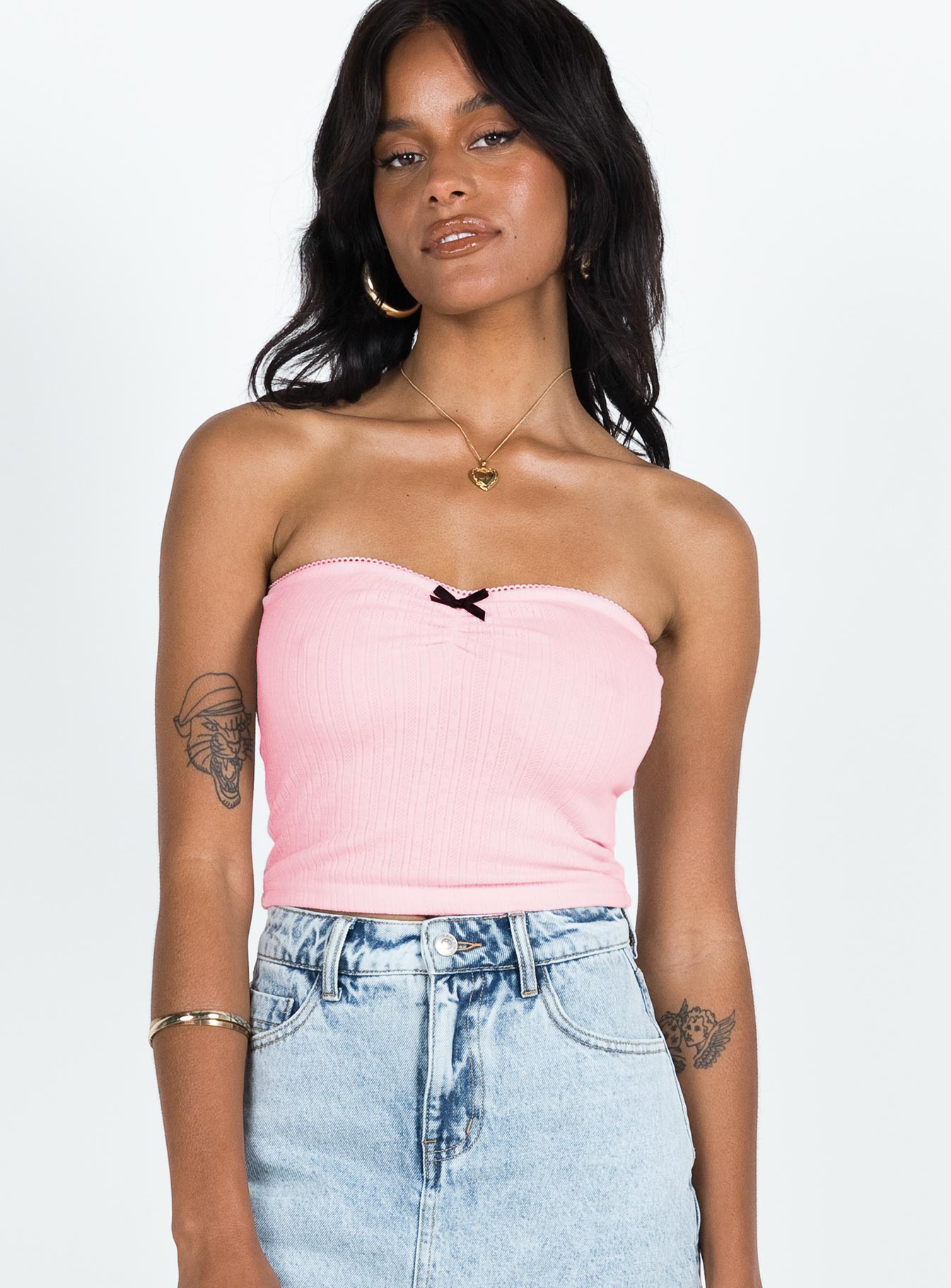 Tari Tubetop Roze