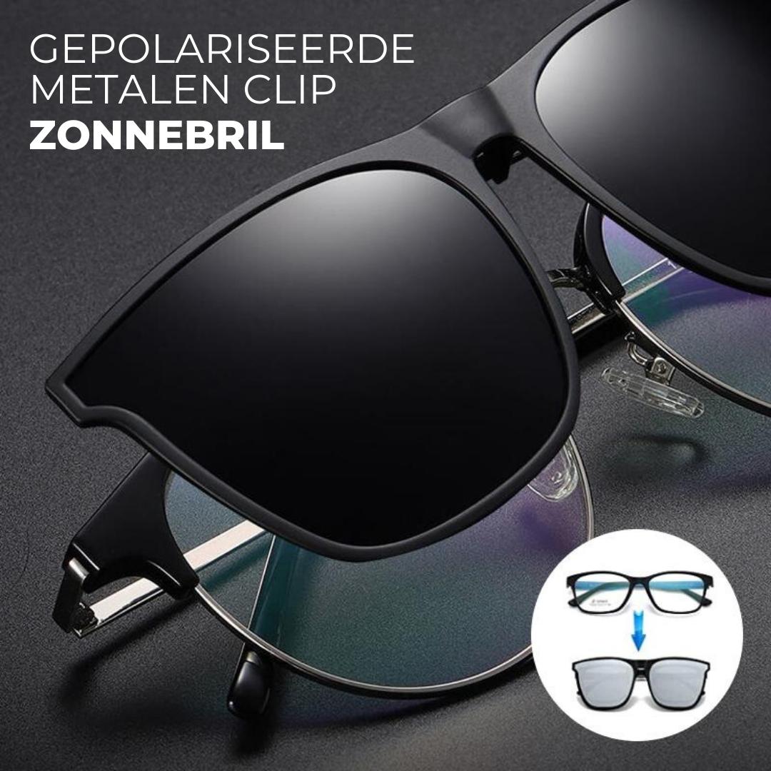 SunSnap™ - Gepolariseerde opklapbare zonnebril clip-on