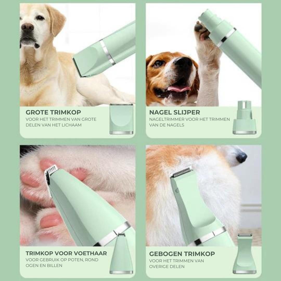 PetTrim™ - 4-in-1 scheerapparaat voor alle huisdieren