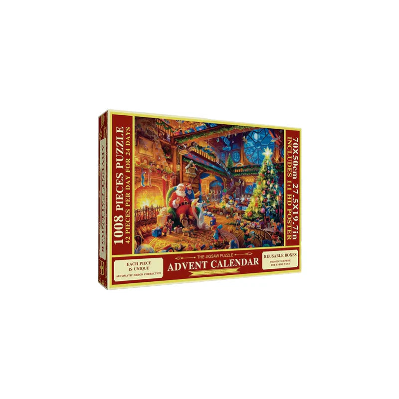 PuzzleSurprise™ - Kerstpuzzel adventkalender voor 2023