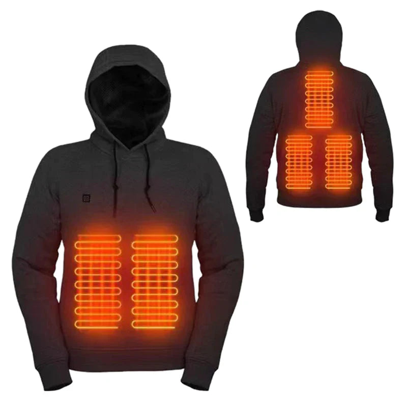 HeatHoodie™ - Elektrisch verwarmde hoodie met capuchon