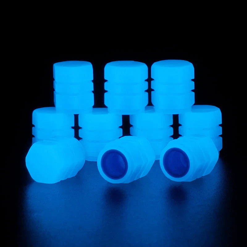 GlowCaps™ - Glow in the dark ventieldopjes