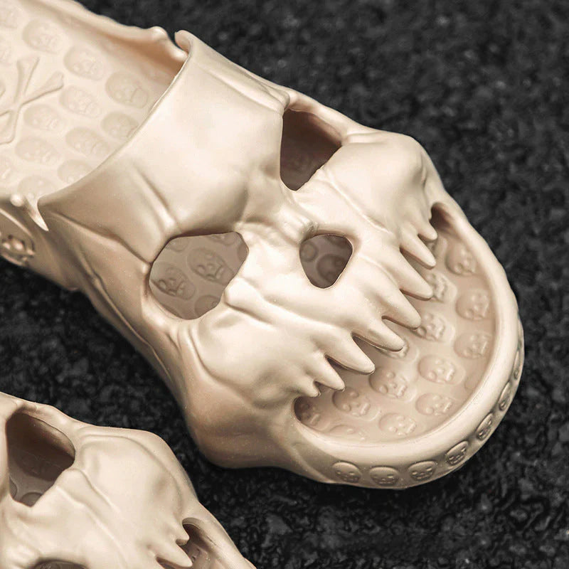 SkullFlops™ - Slippers met doodshoofd ontwerp