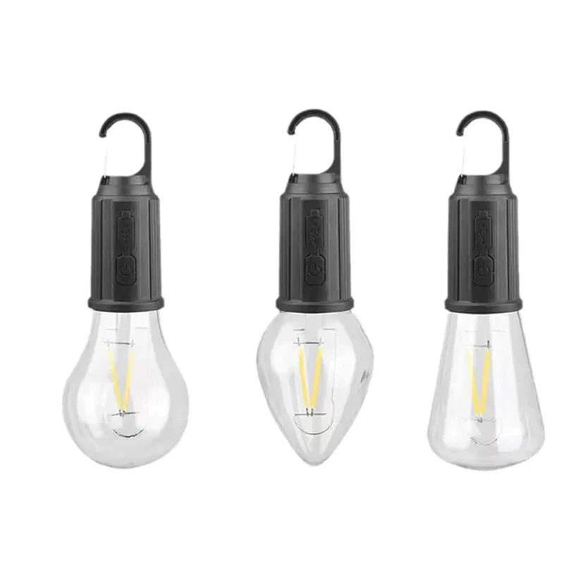 RetroBulb™ - Oplaadbare buitenlamp met ophangklem