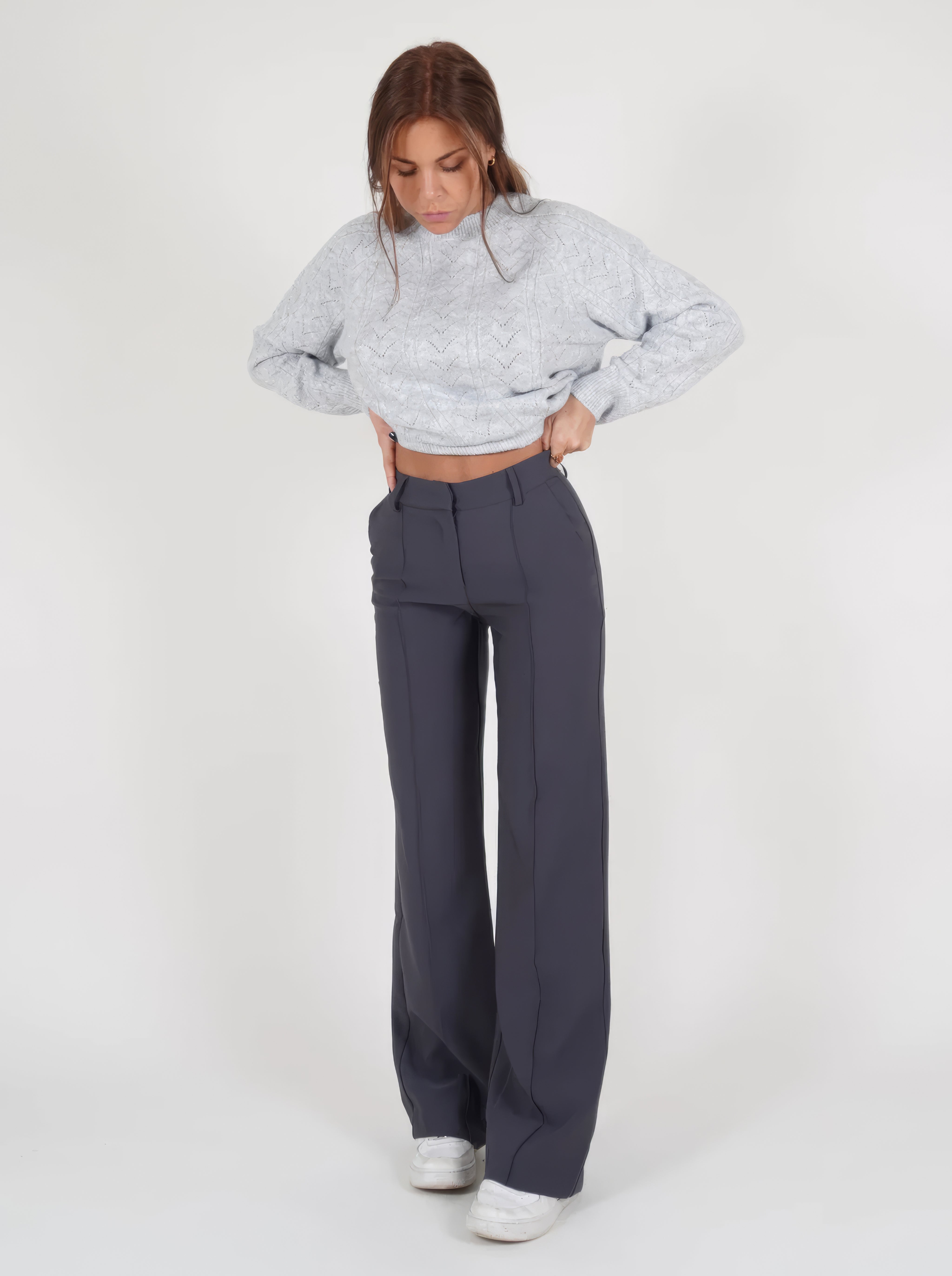 Suzanne | Elegante Comfortabele wijde broek