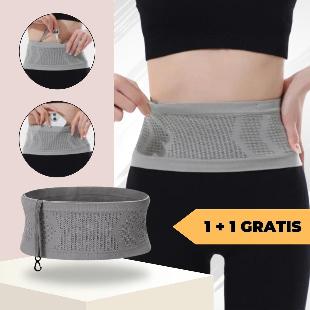 FlexiBelt™ - Multifunctionele ademend verborgen heuptas