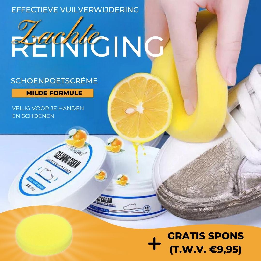 CleanShoe™ - Effectieve reinigingscrème voor schoenen