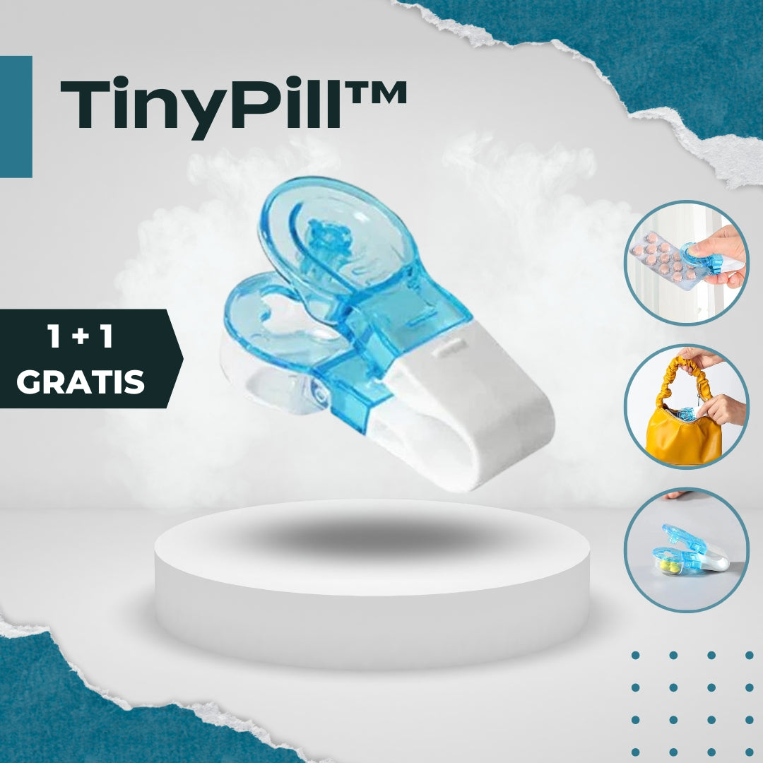 TinyPill™ - Handige kleine draagbare pillendoos