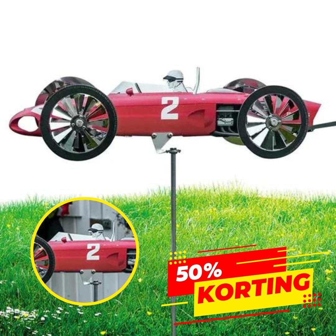 WindSprint™ - Tuinwindmolen in de vorm van een raceauto