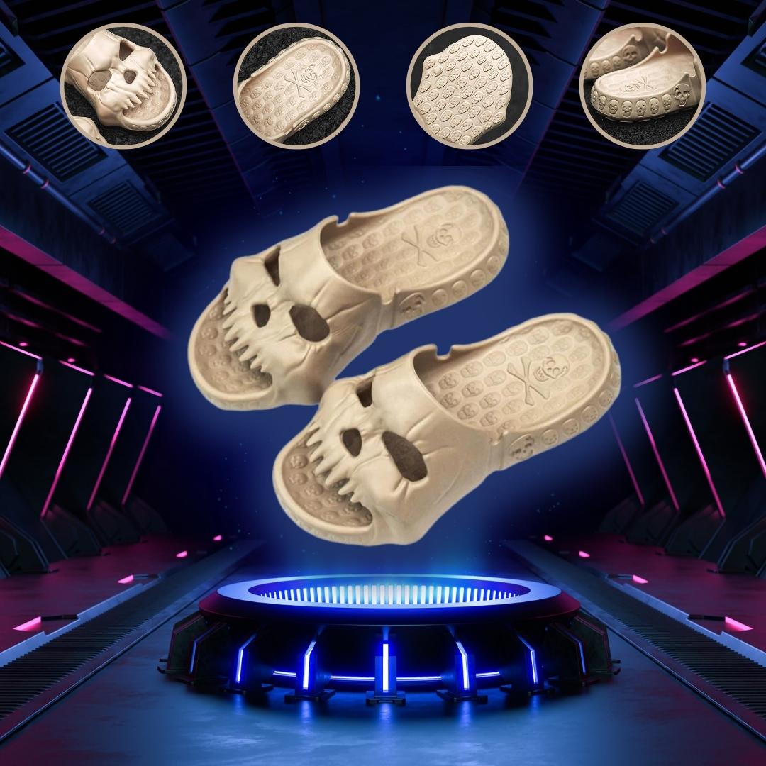 SkullFlops™ - Slippers met doodshoofd ontwerp