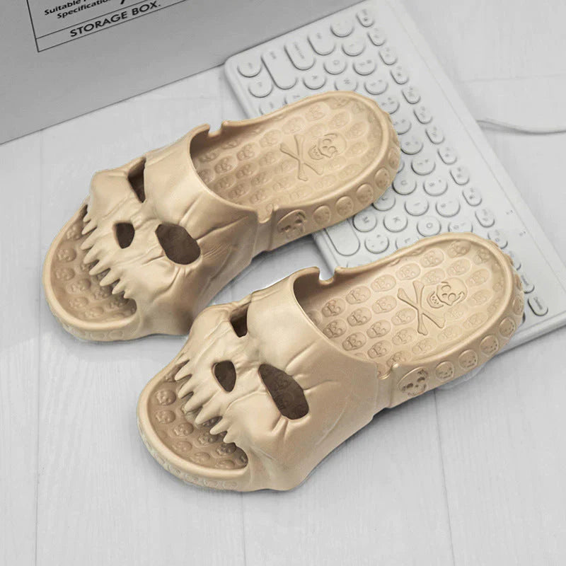 SkullFlops™ - Slippers met doodshoofd ontwerp