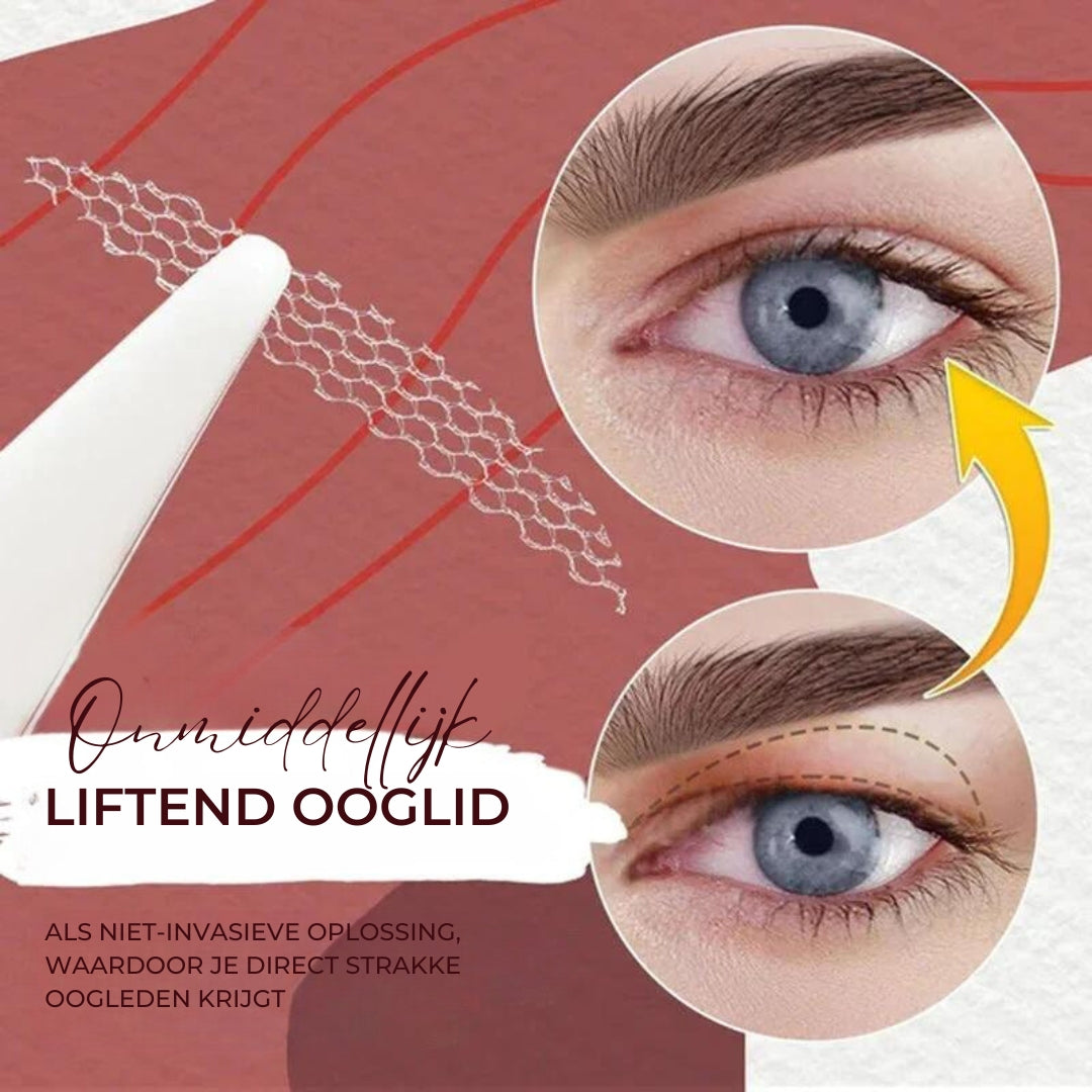 ClearLift™ - Onzichtbare dubbele ooglidstickers zonder lijmresten