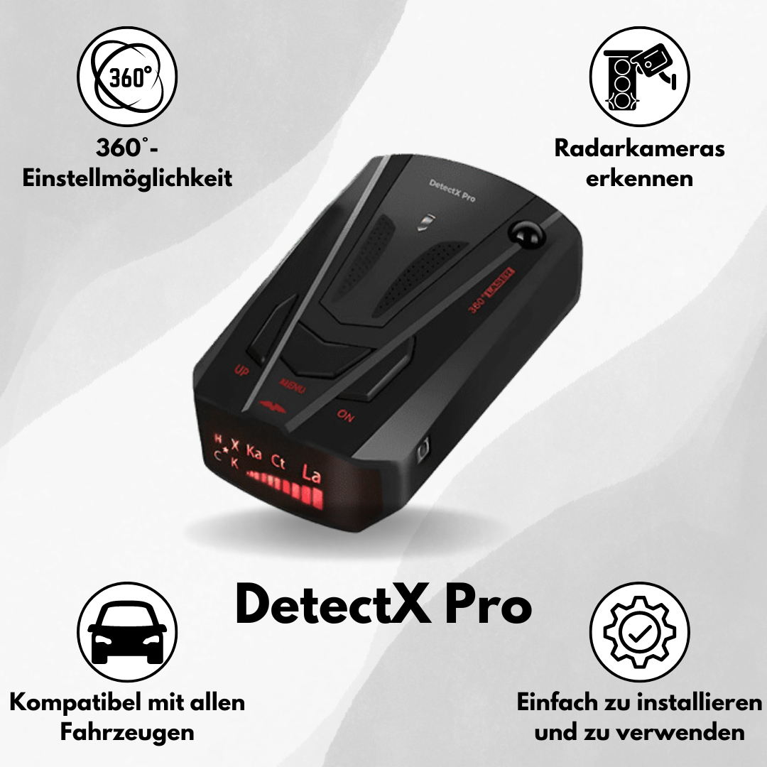 DetectX Pro - Radarkamera-Detektor