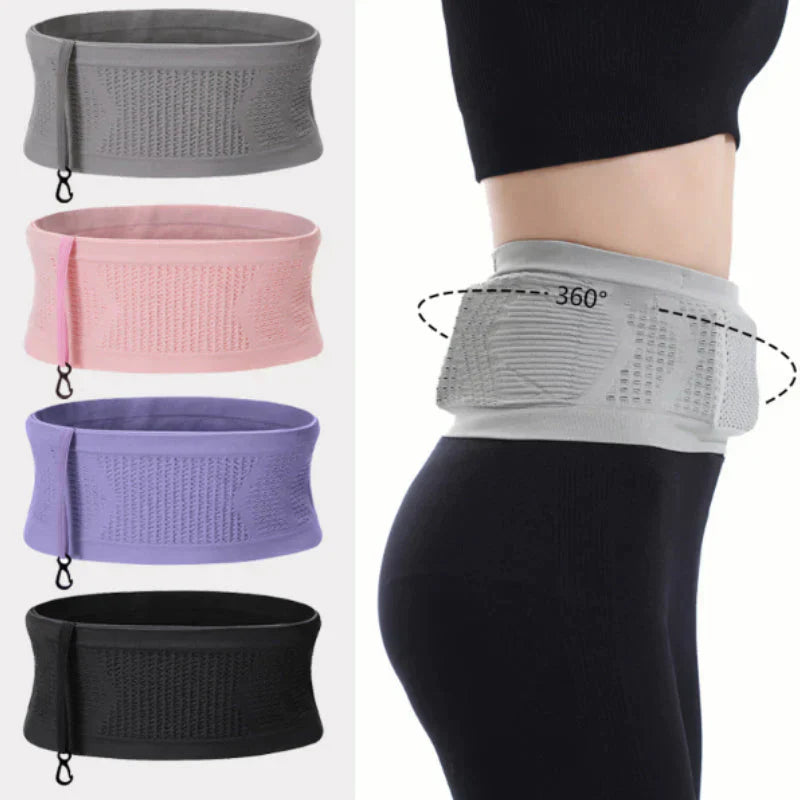 FlexiBelt™ - Multifunctionele ademend verborgen heuptas