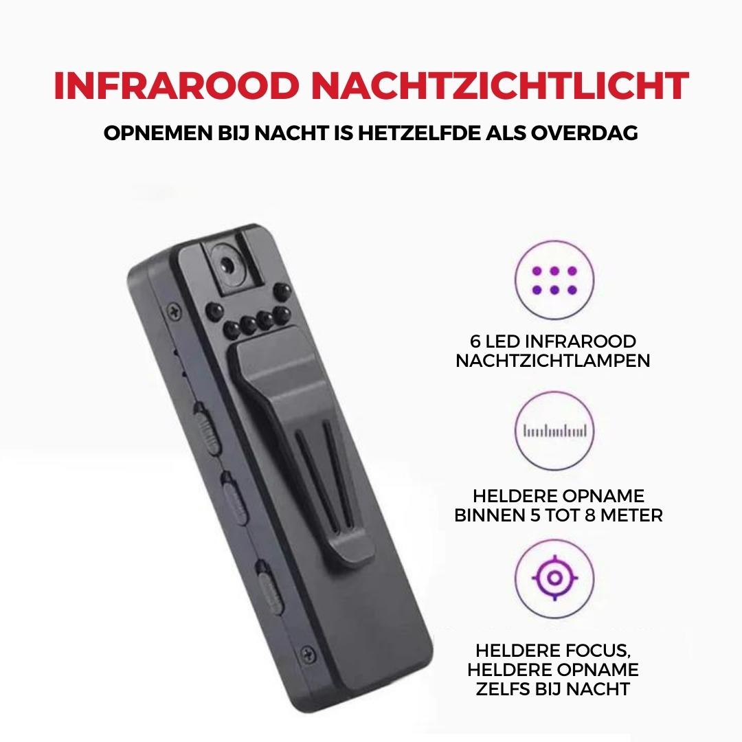 VideoCam™ - Draagbare videorecorder met nachtzicht