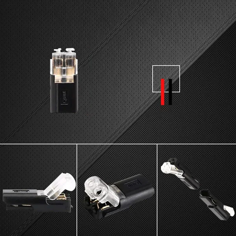 ClickEasy™ - waterdichte dubbeldraadse connector met vergrendelingsgesp