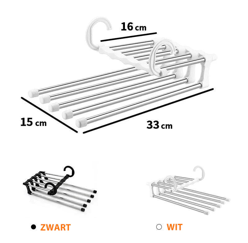 MagicHanger™ - Multifunctionele uitschuifbare kledinghanger