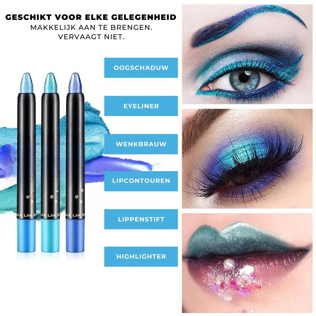 GlamProof™ - Waterproof oogschaduwpotlood met glitters