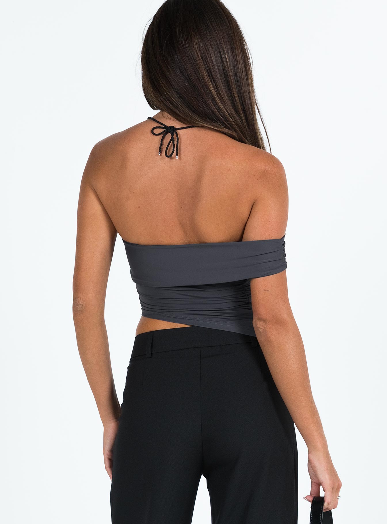 Jexter One-shoulder top leisteen