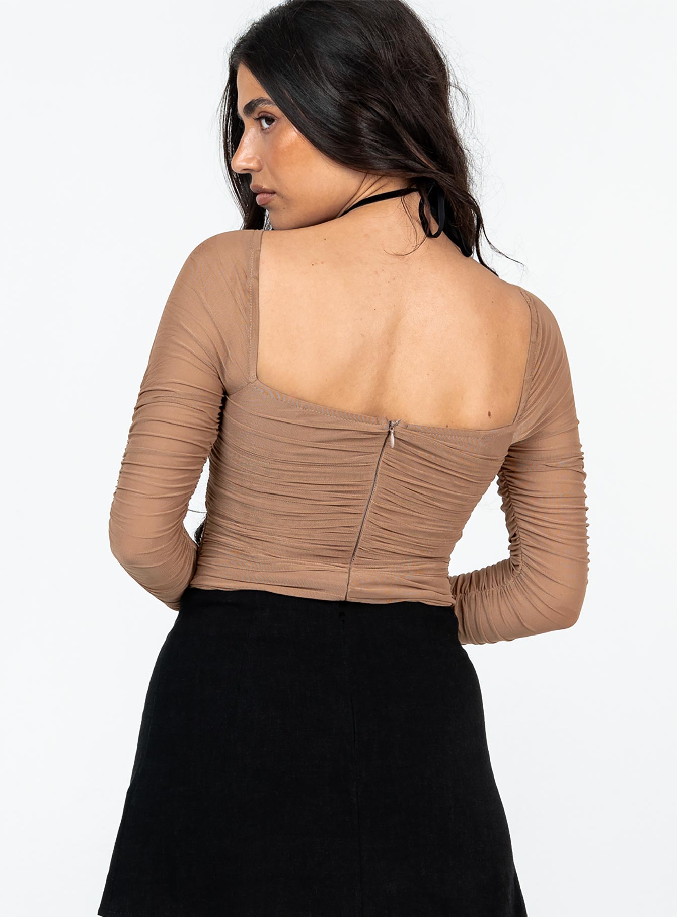 Delany bodysuit Beige Petite 