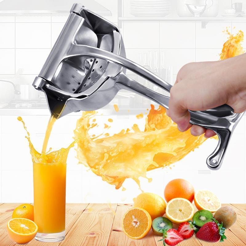 FruitJuicer™ - Ergonomische roestvrijstalen fruitpersen