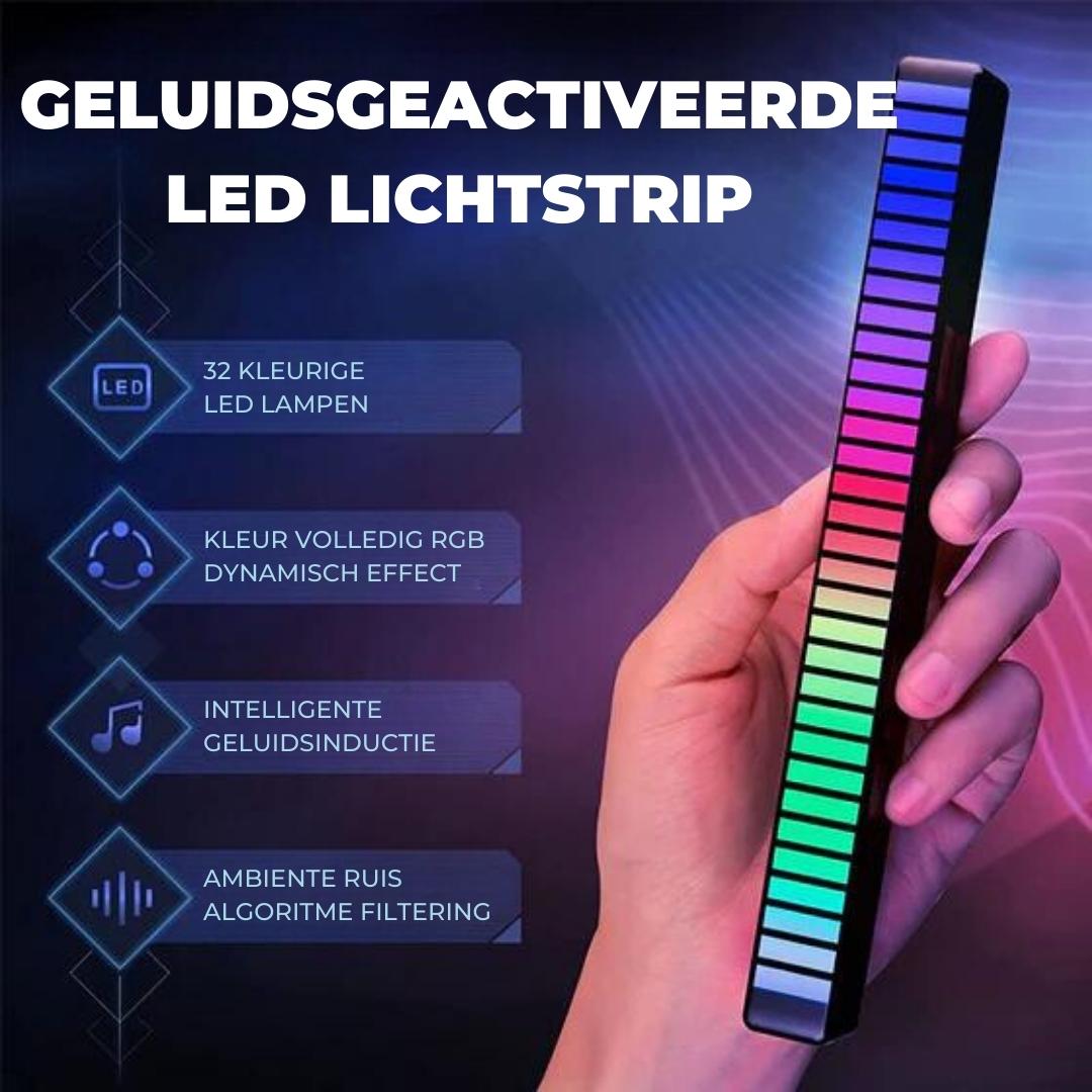 SoundLights™ - Draadloze door geluid geactiveerde LED-lichtstrip