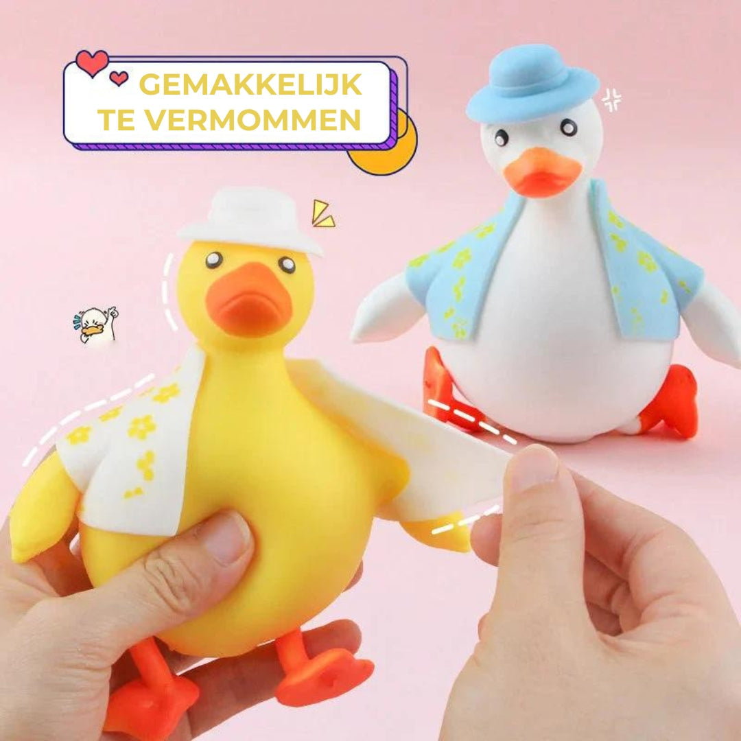 StressDuck™ - Stressverlichtende speelgoed eend