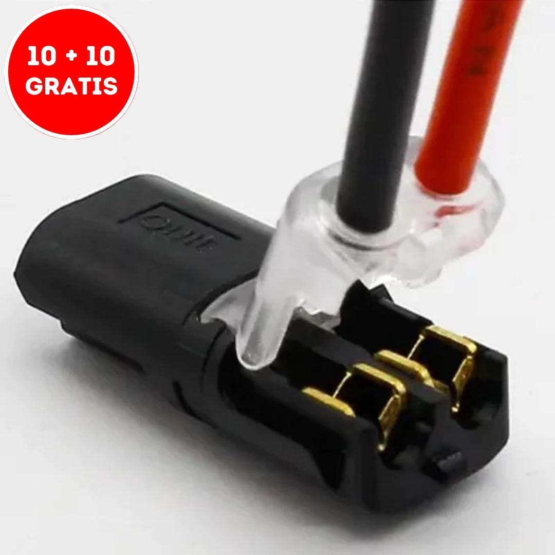 ClickEasy™ - waterdichte dubbeldraadse connector met vergrendelingsgesp