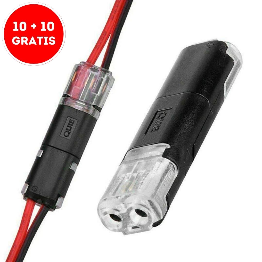 ClickEasy™ - waterdichte dubbeldraadse connector met vergrendelingsgesp