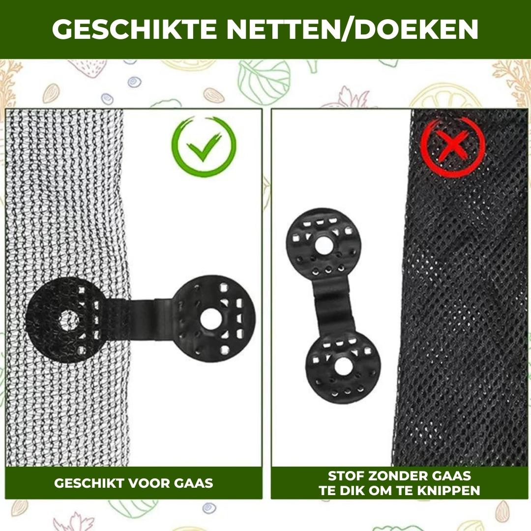 ProClips™ - Plastic bevestigingsclips voor doeken en netten