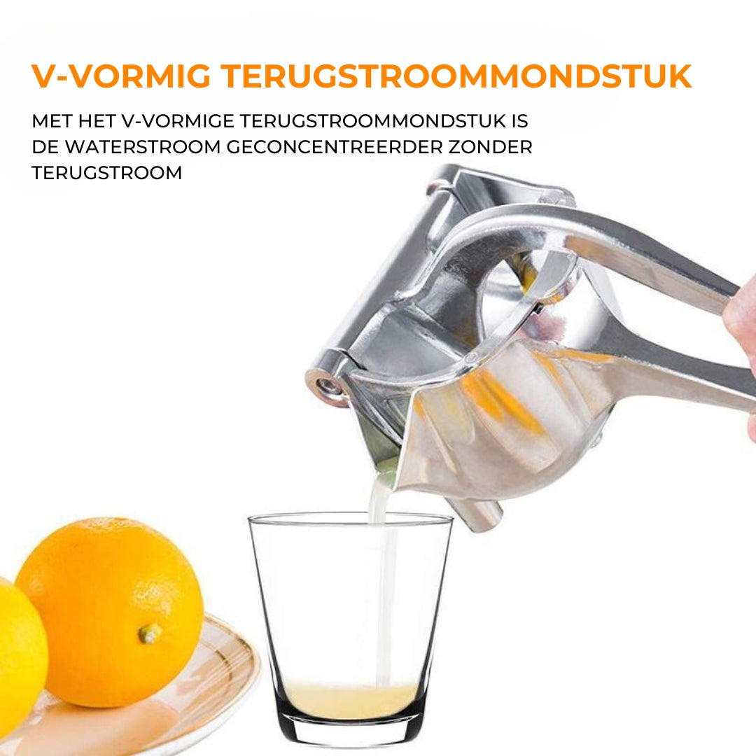 FruitJuicer™ - Ergonomische roestvrijstalen fruitpers