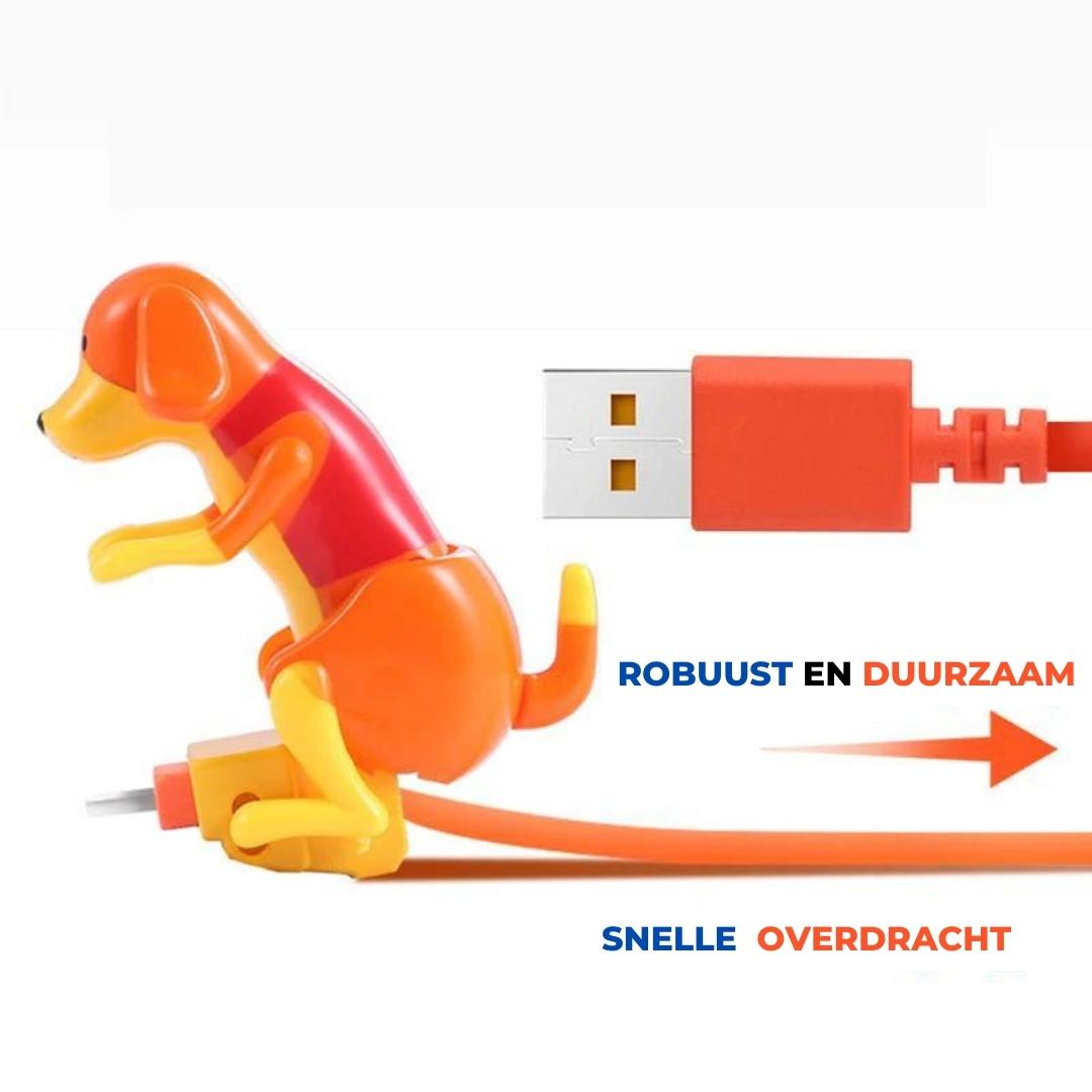 DogCharge™ - Grappige snellaadkabel met hond animatie