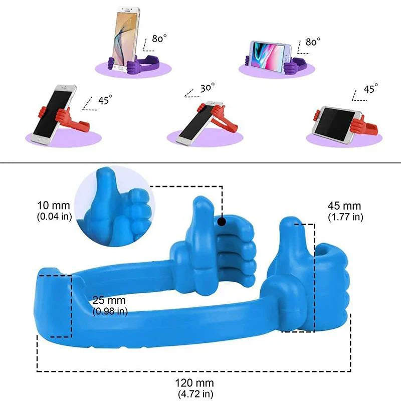 ThumbsUp™ - Mobiele telefoonhouder met duimen omhoog