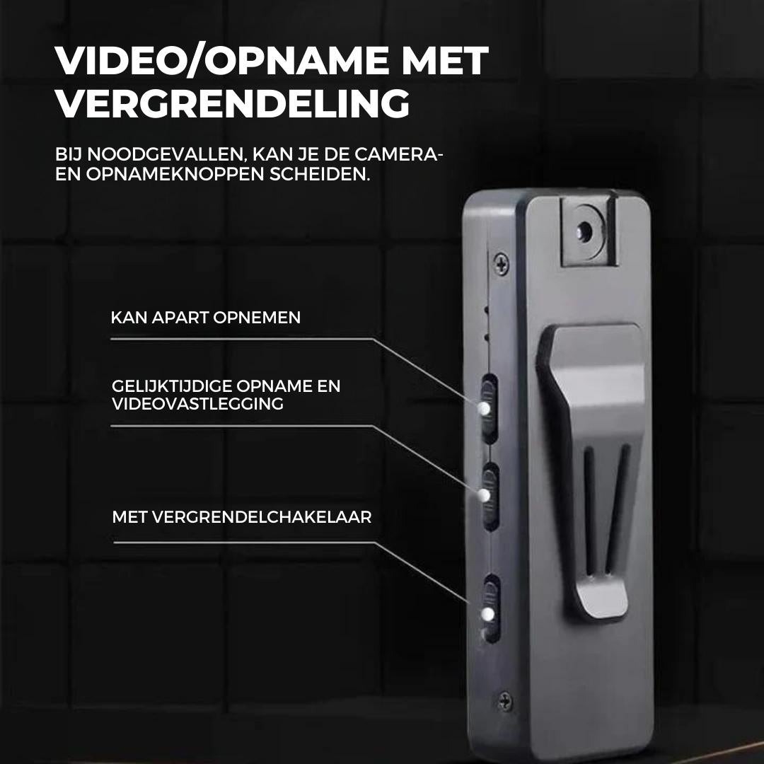 VideoCam™ - Draagbare videorecorder met nachtzicht