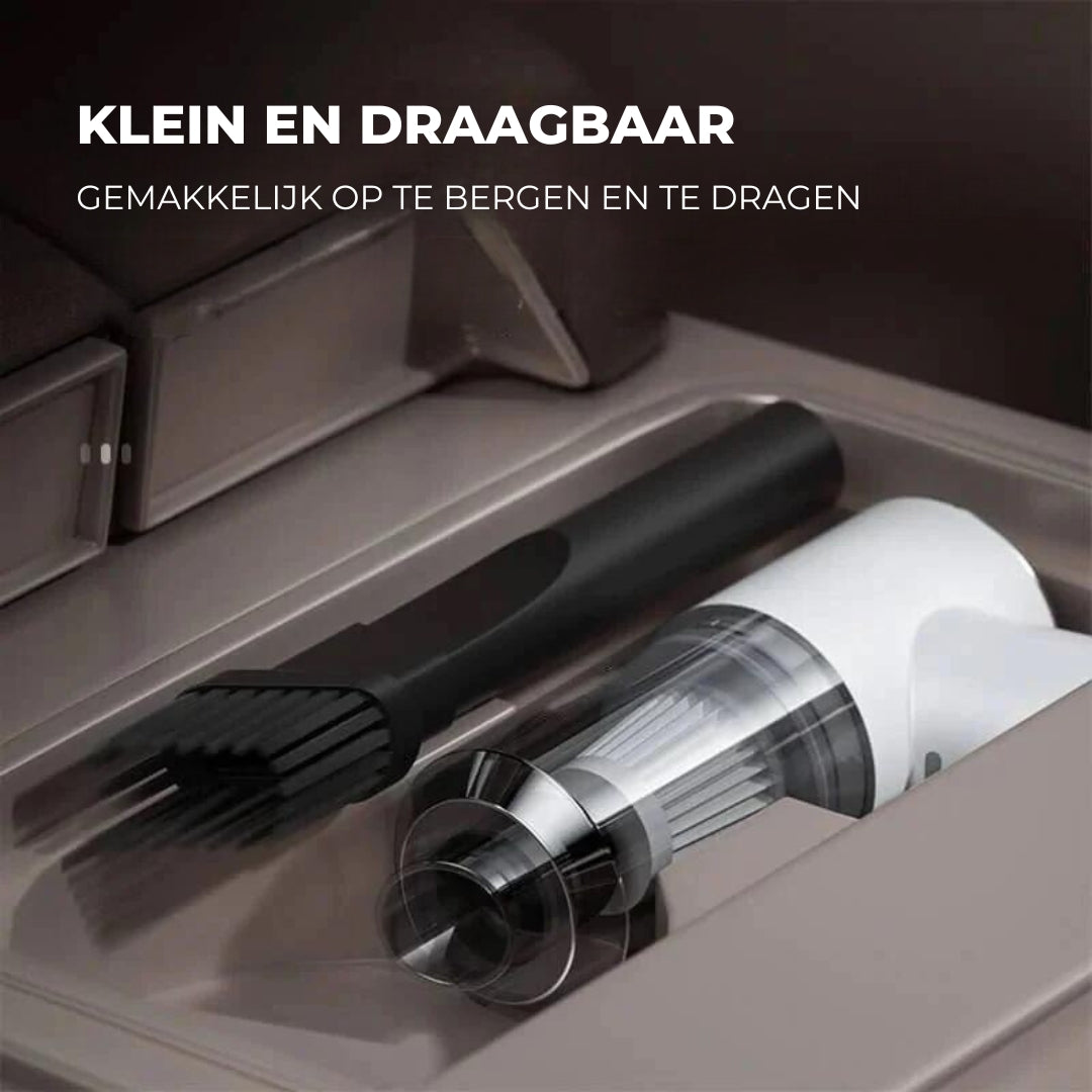 AutoClear™ - Draadloze handstofzuiger voor auto's